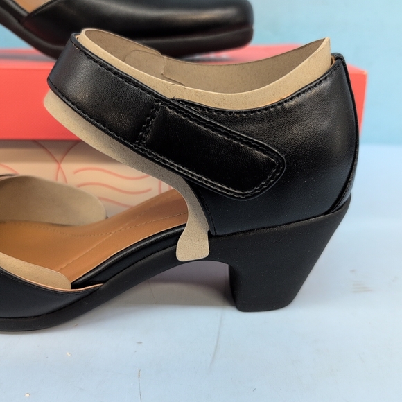 Easy Spirit Casity Mary Jane Women's Heel Pumps US 8.5 W Black - Picture 2 of 13
